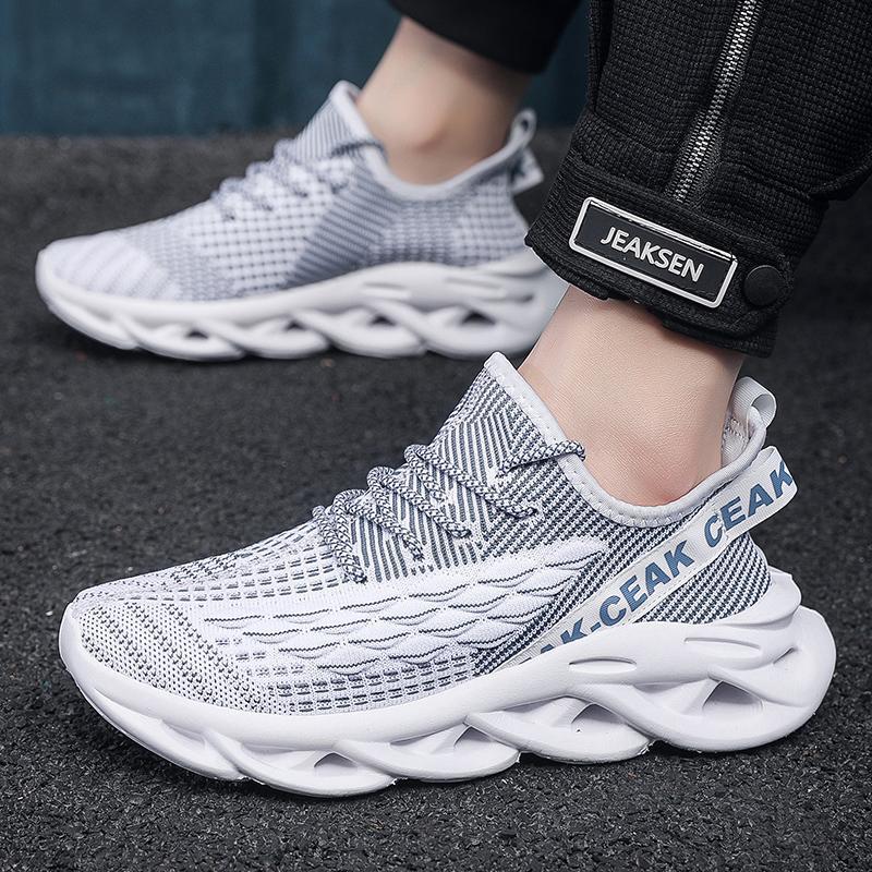 Flyknit mesh shoes for men lightweight and casual trendy shoes - LaTezza Online Shop