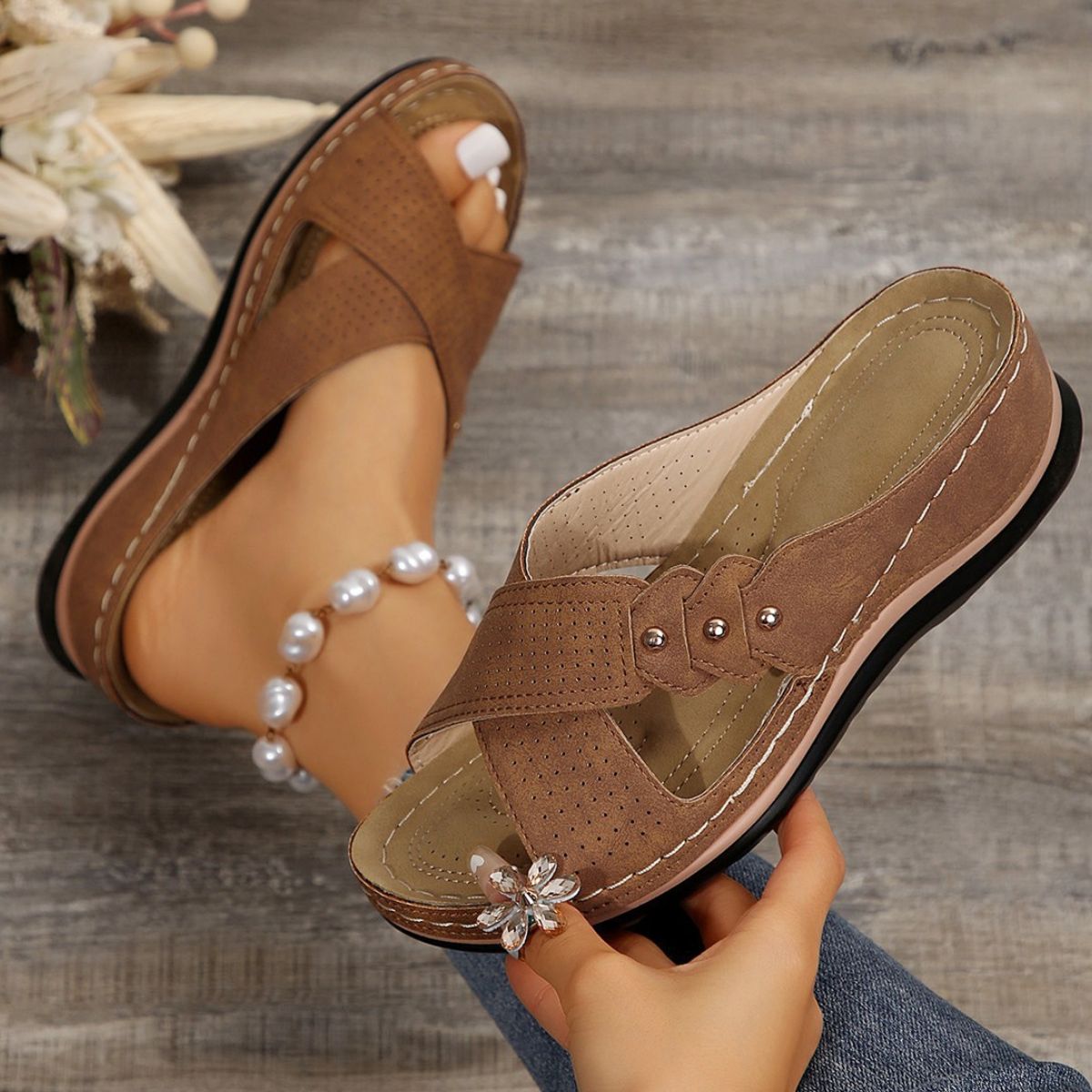 Open Toe Platform Sandals - LaTezza Online Shop