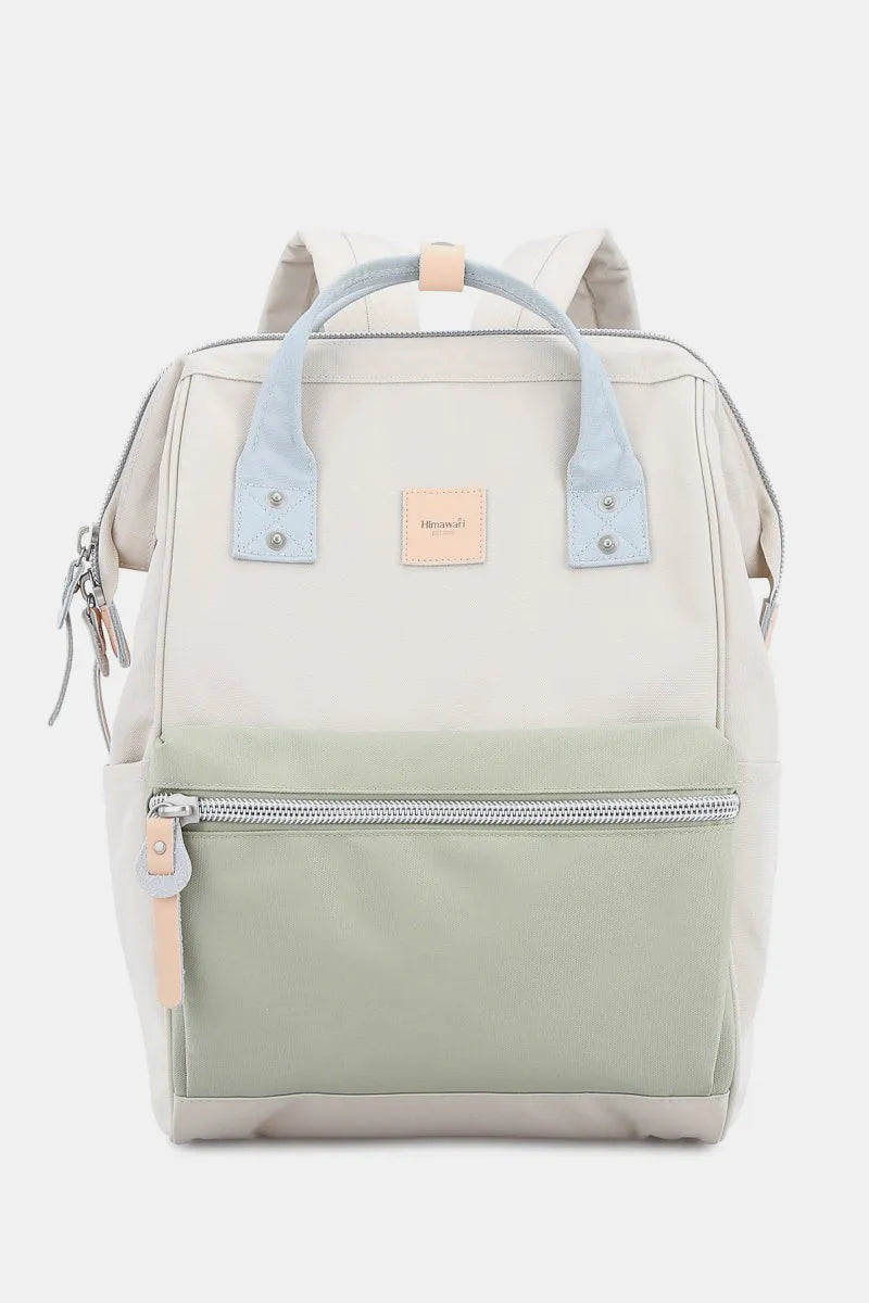 Water Resistant Canvas Backpack Bag with Side Pockets - LaTezza Online Shop