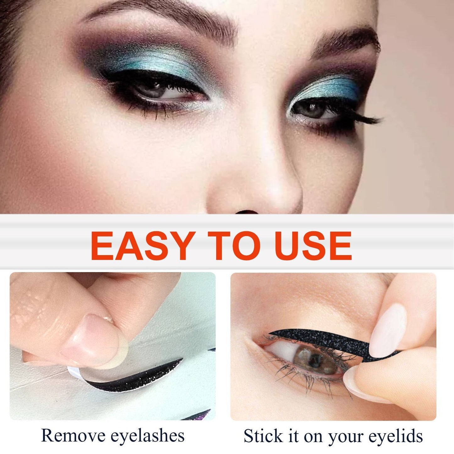 West&Month Eyeshadow Stage Makeup Eye Makeup European And American Eyeliner Self-Adhesive Double Eyelid Eye Makeup - LaTezza Online Shop