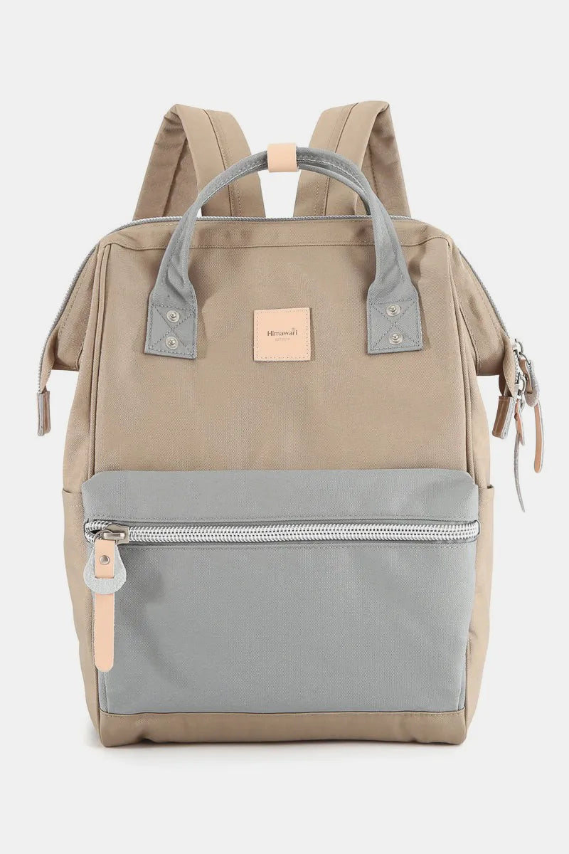 Water Resistant Canvas Backpack Bag with Side Pockets - LaTezza Online Shop