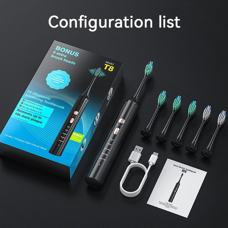 Portable Electric Toothbrush With A Compact Body Long Lasting Battery Life - LaTezza Online Shop