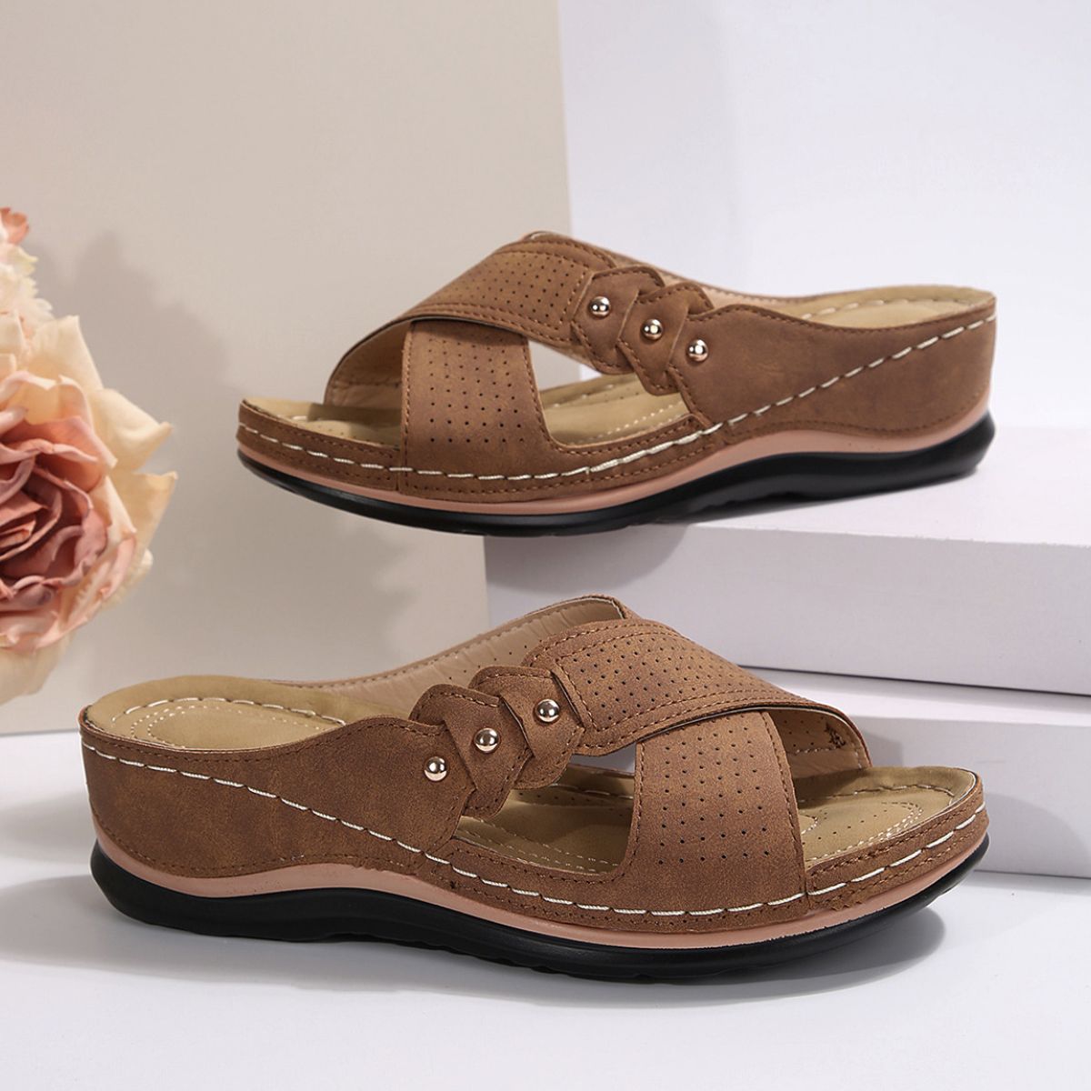 Open Toe Platform Sandals - LaTezza Online Shop