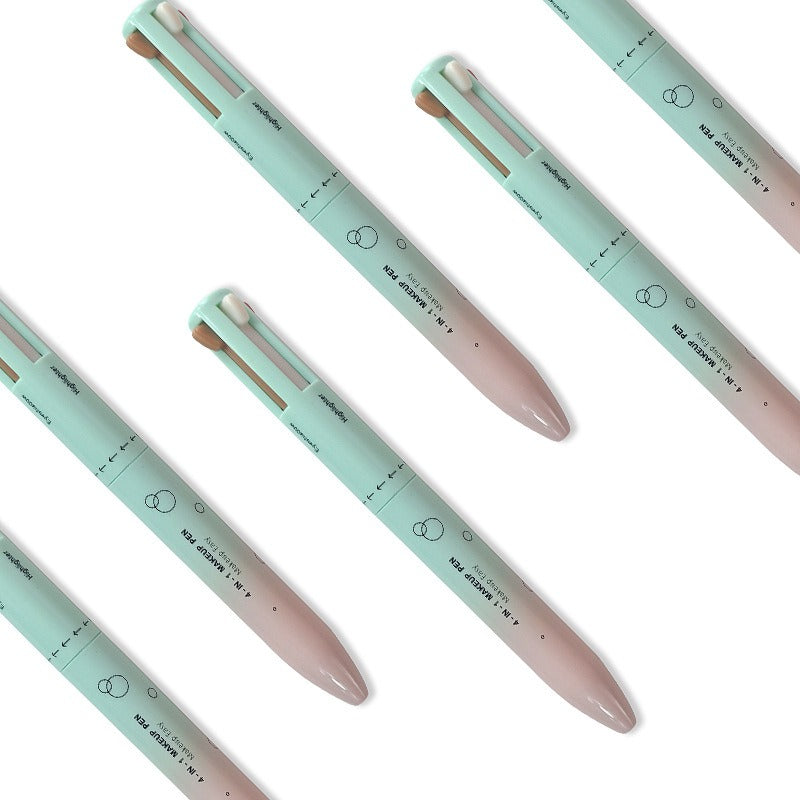 4 in 1 makeup pencil 4 in 1 makeup pencil 4 colors 4 colors lip liner highlight eye shadow eyeliner eyebrow pencil 4in1 - LaTezza Online Shop