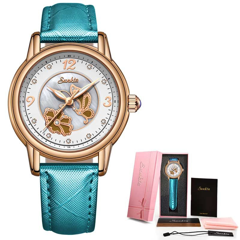Lige High Quality Ceramic Watch Ladies Watch Exquisite Waterproof Watch - LaTezza Online Shop