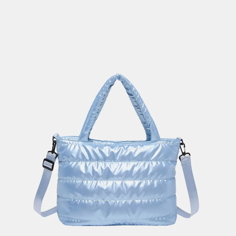 Handbag Crossbody Bag PU Leather Detachable Strap Puffy Bag - LaTezza Online Shop