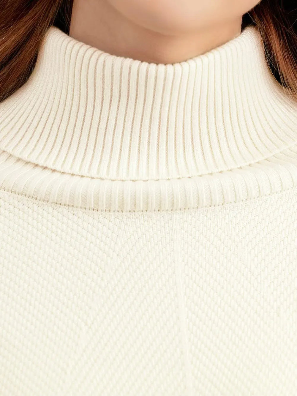 Turtleneck Raglan Sleeve Top and Pants Sweater Set - LaTezza Online Shop