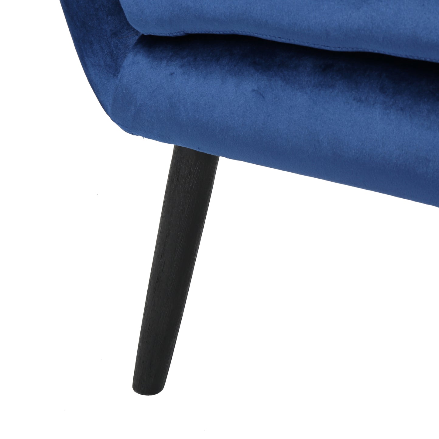 Navy Blue Armchair for Living Room, Velvet Upholstered - LaTezza Online Shop