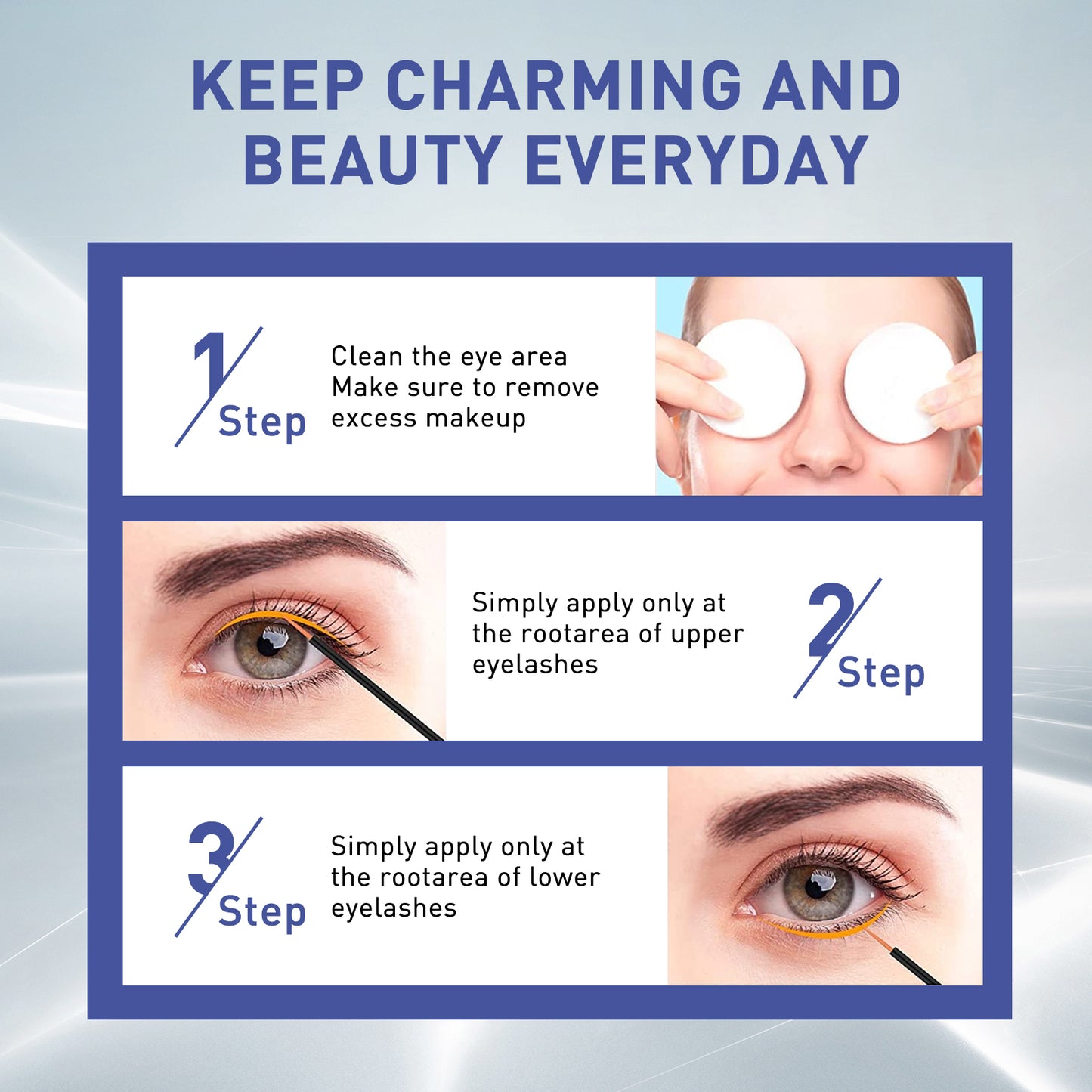 West&Month Mascara, Eyelash Curl Beauty Thick Slender Eyebrows Natural Moisturizing And Beautiful Mascara - LaTezza Online Shop