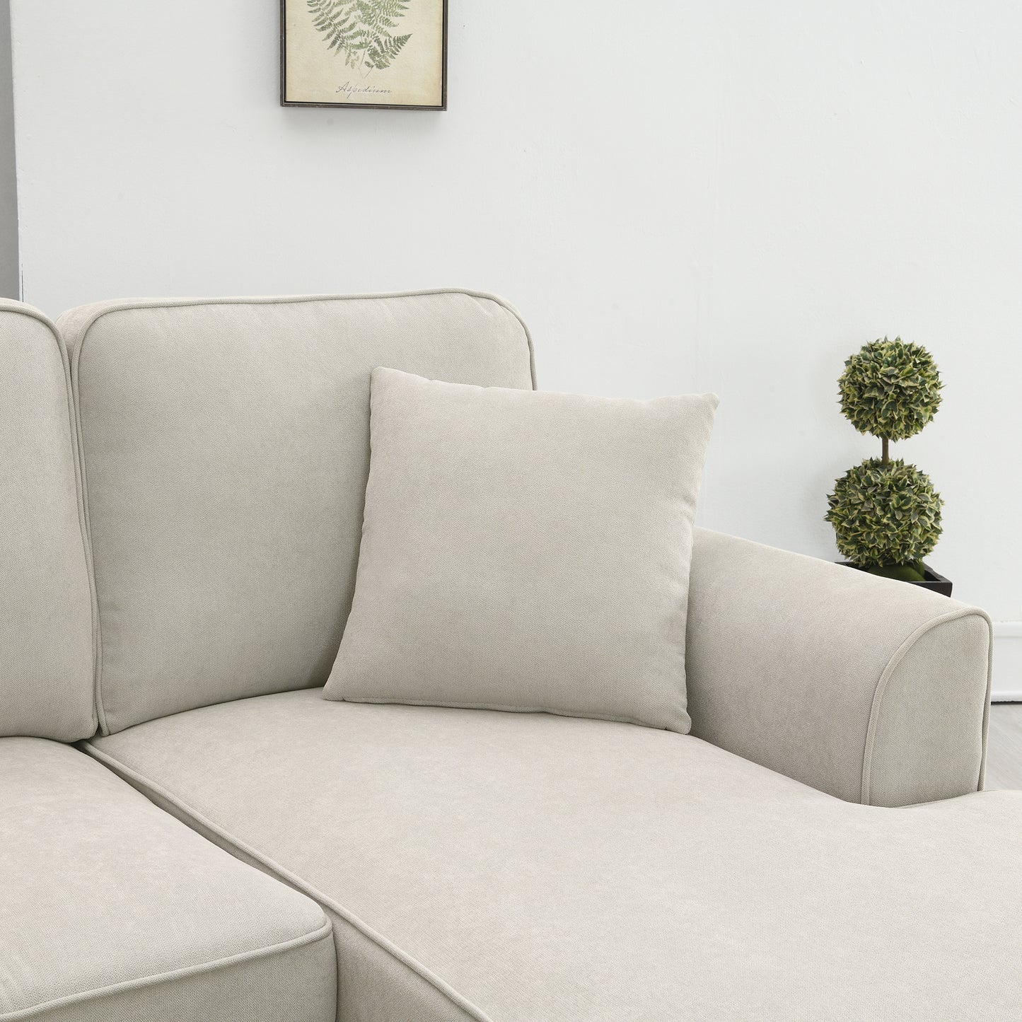 Modern U Shape Sectional Sofa Set 7 Seat Fabric - LaTezza Online Shop