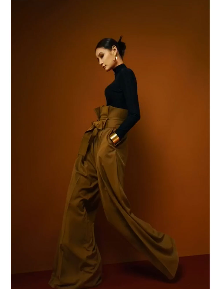 High Waist, Long Legs, Loose Drop, Straight Tube, Wide Leg Suit Pants for Women - LaTezza Online Shop