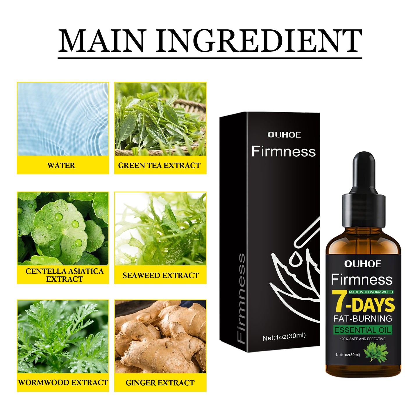 Firming And Slimming Essential Oil, Shows The Curves Of The Body, Firming Shaping And Slimming Body Essential Oil - LaTezza Online Shop