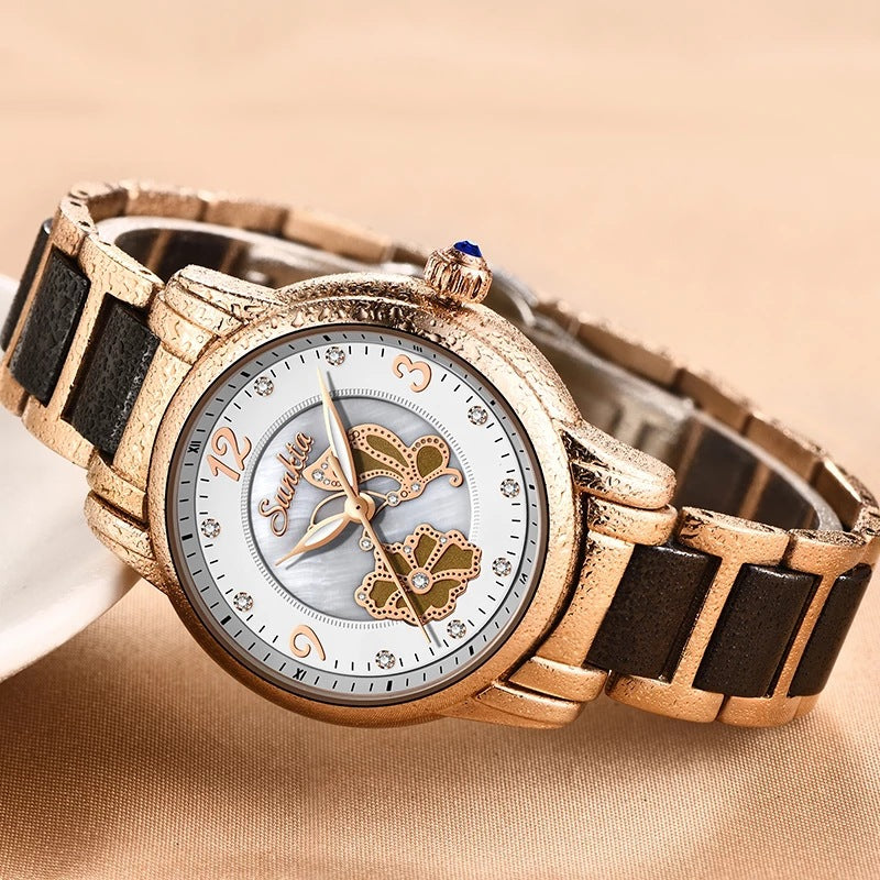Lige High Quality Ceramic Watch Ladies Watch Exquisite Waterproof Watch - LaTezza Online Shop