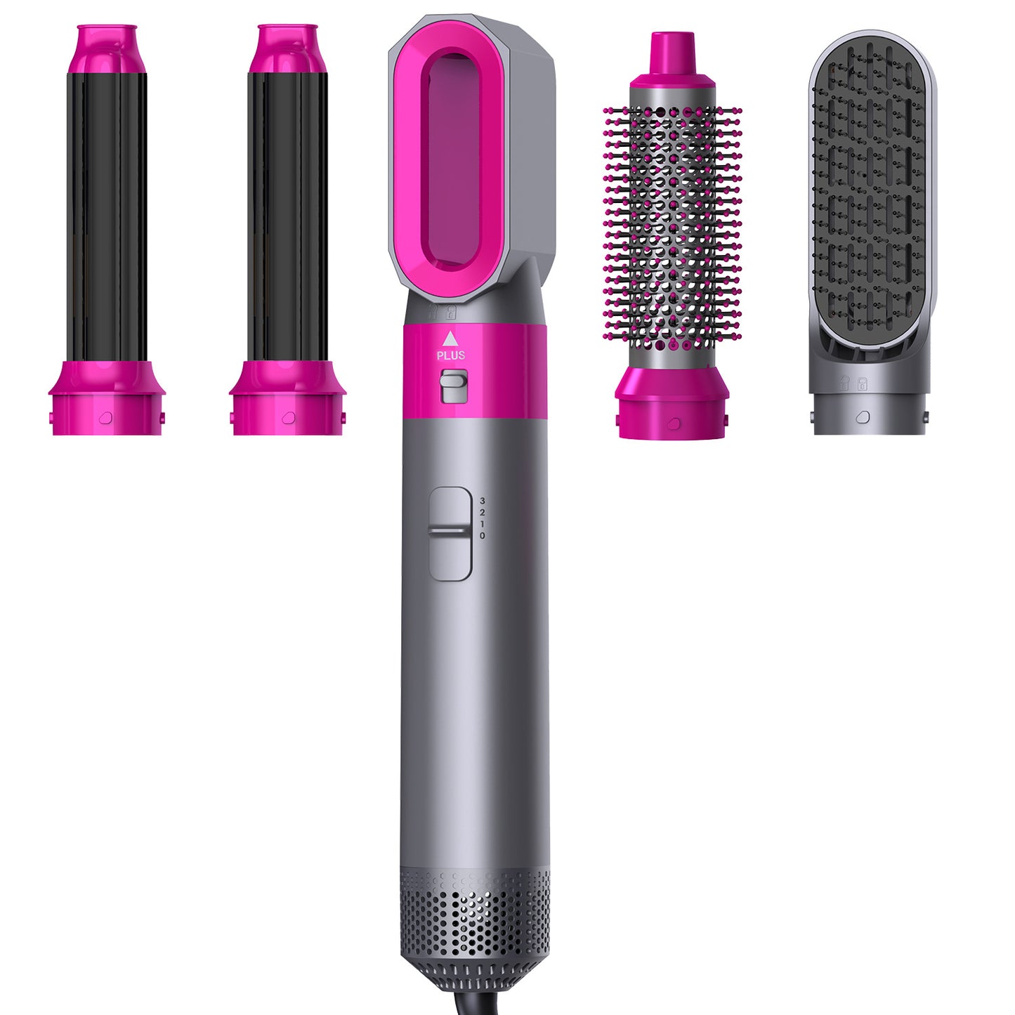 5 in 1 Hair Styler Professional Hair Dryer Brush Blow Dryer Air Wrap Hot Air Brush - LaTezza Online Shop
