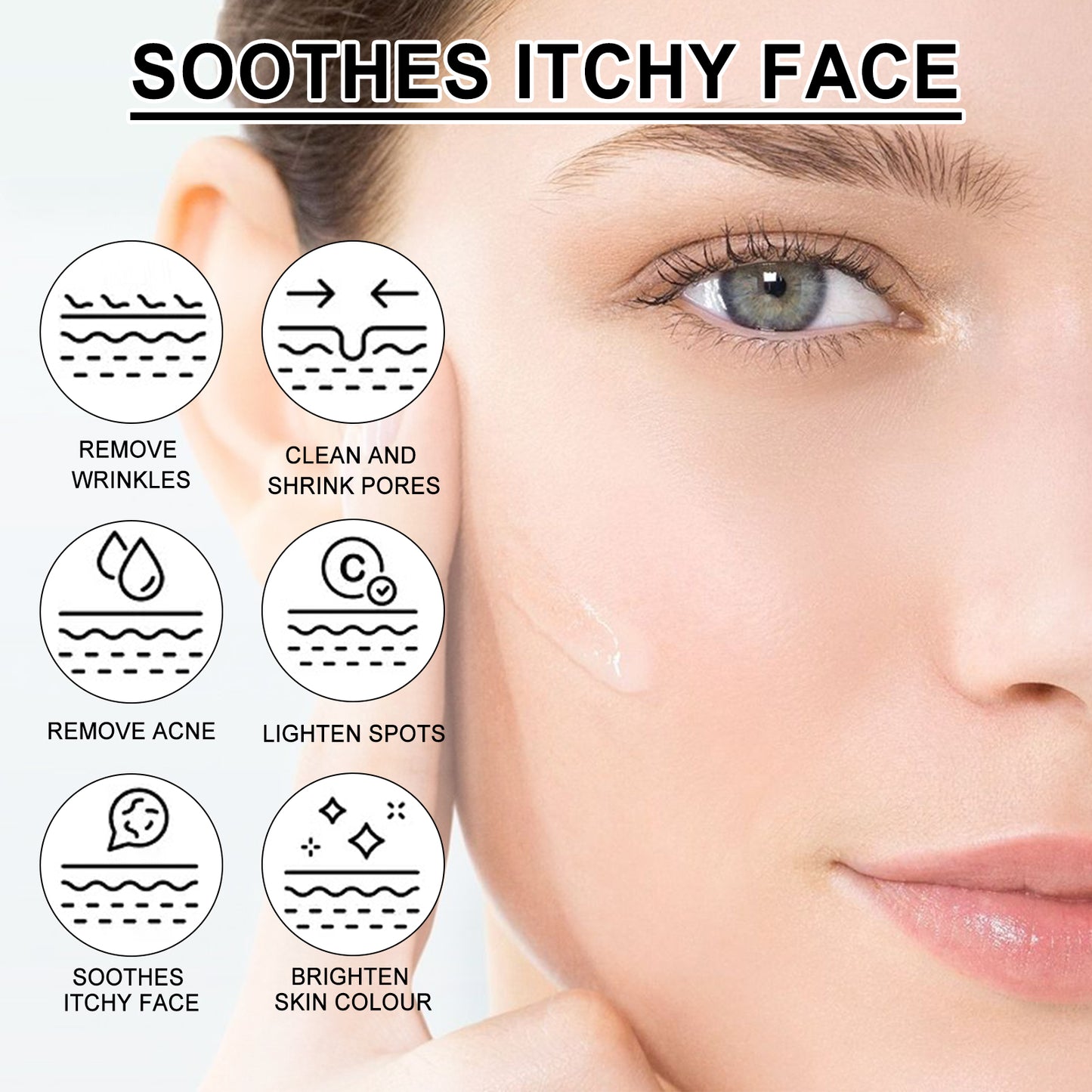 West&Month Facial Treatment Essence, Improve Fine Lines Lifting And Shrink Pore Acne Repair Moisturizing Essence - LaTezza Online Shop