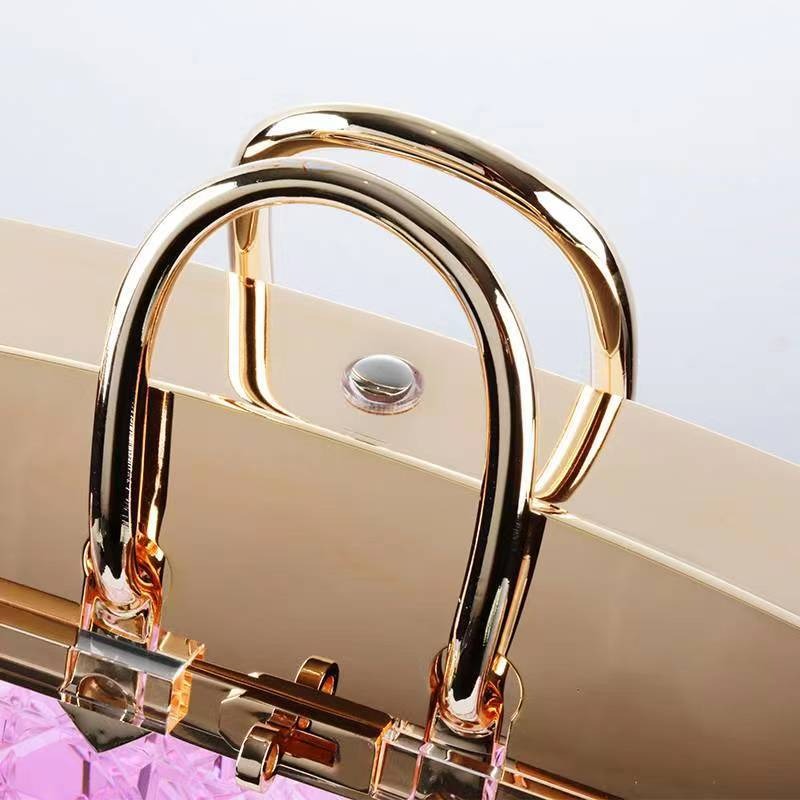 Table Lamp High-end crystal bag table lamp decorative ornaments handbag crystal lamp bedroom table lamp portable - LaTezza Online Shop