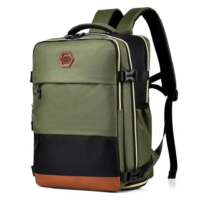 Backpack Color Block Multi-Pockets Luggage Bag - LaTezza Online Shop