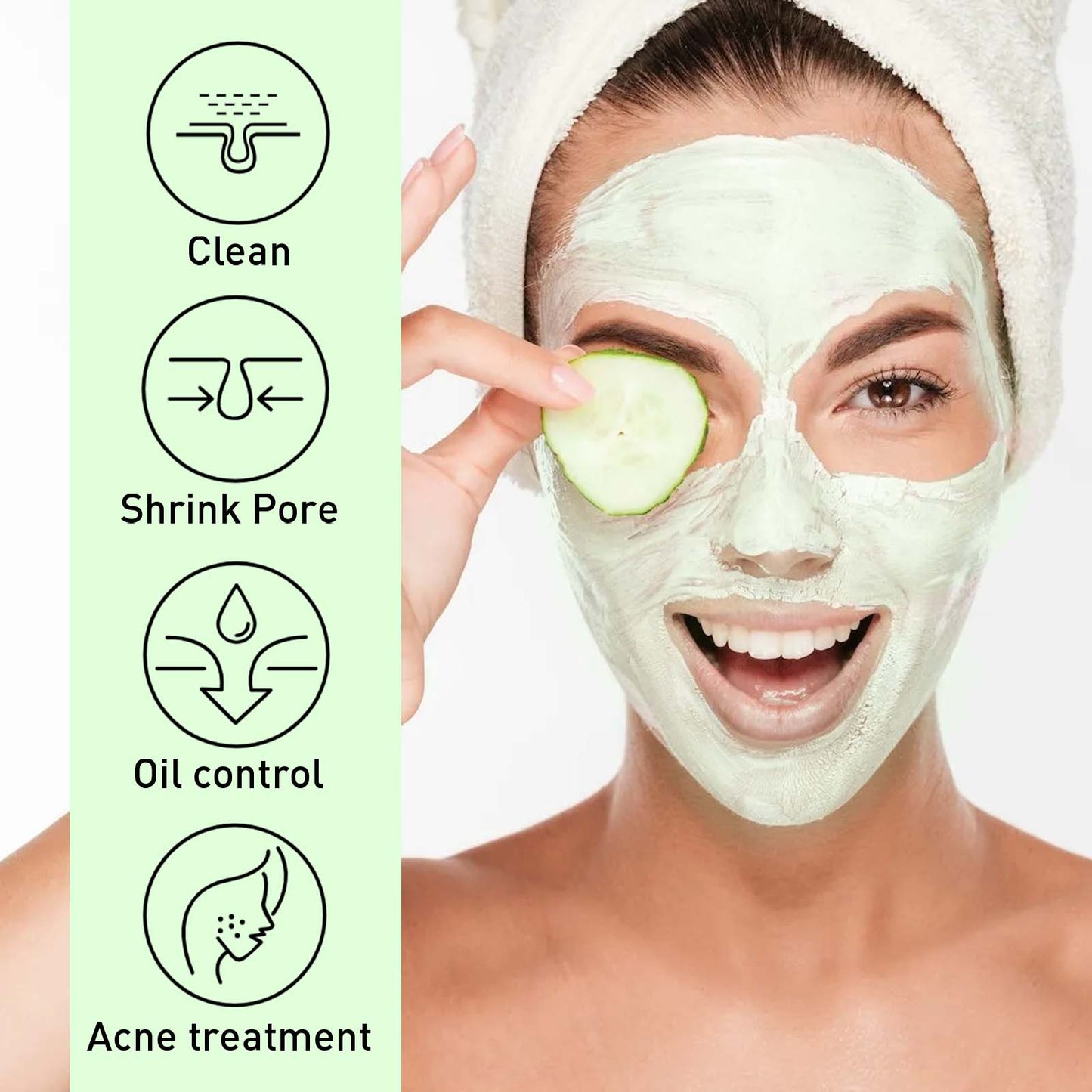 West&Month Blackhead Cleansing Mud Mask Cleans Blackhead Skin Oil, Tightens Pores, Cleans And Moisturizes Skin - LaTezza Online Shop