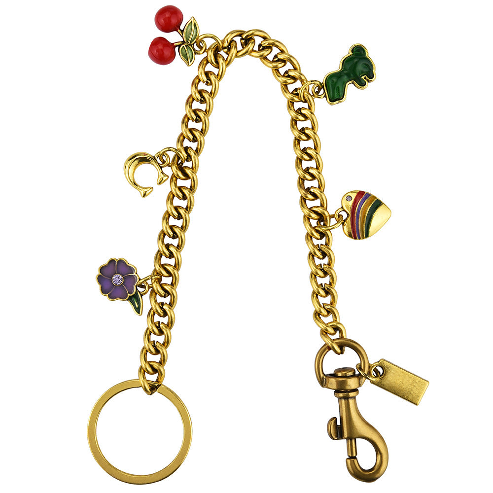 Multi-Color Fashion Personality Car Key Ring Pendant - LaTezza Online Shop