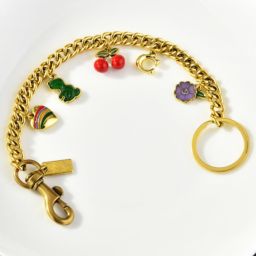 Multi-Color Fashion Personality Car Key Ring Pendant - LaTezza Online Shop