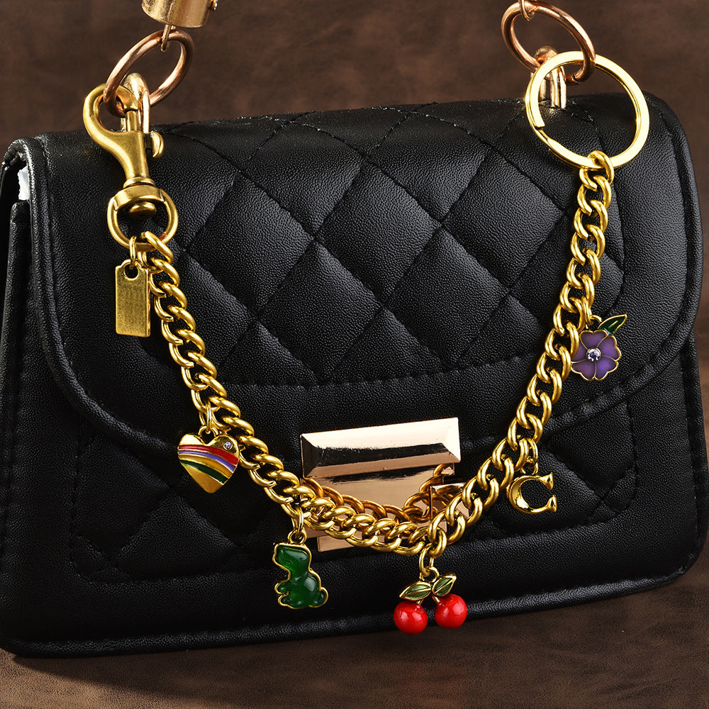 Multi-Color Fashion Personality Car Key Ring Pendant - LaTezza Online Shop