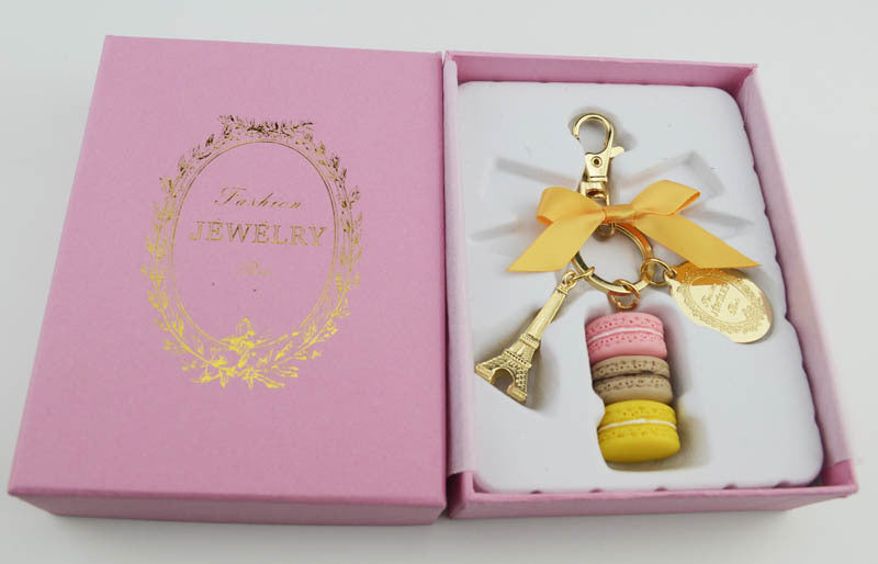 Macaron Pendant Key Ring Bag Buckle Key Ring Female - LaTezza Online Shop