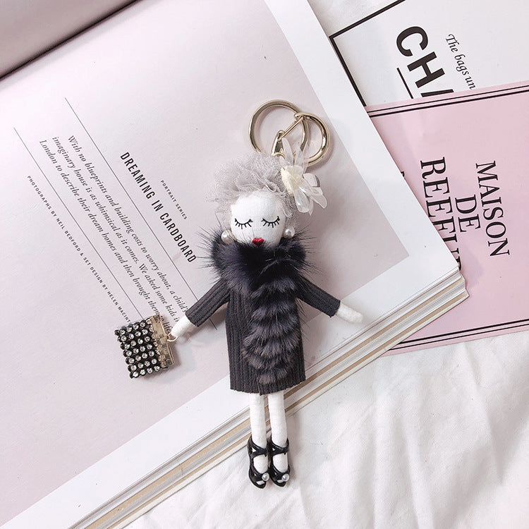Girl Heart Doll Keychain Accessories - LaTezza Online Shop