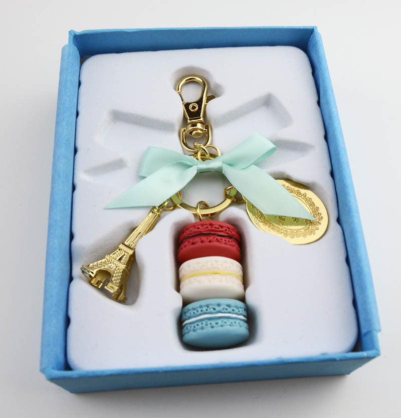 Macaron Pendant Key Ring Bag Buckle Key Ring Female - LaTezza Online Shop