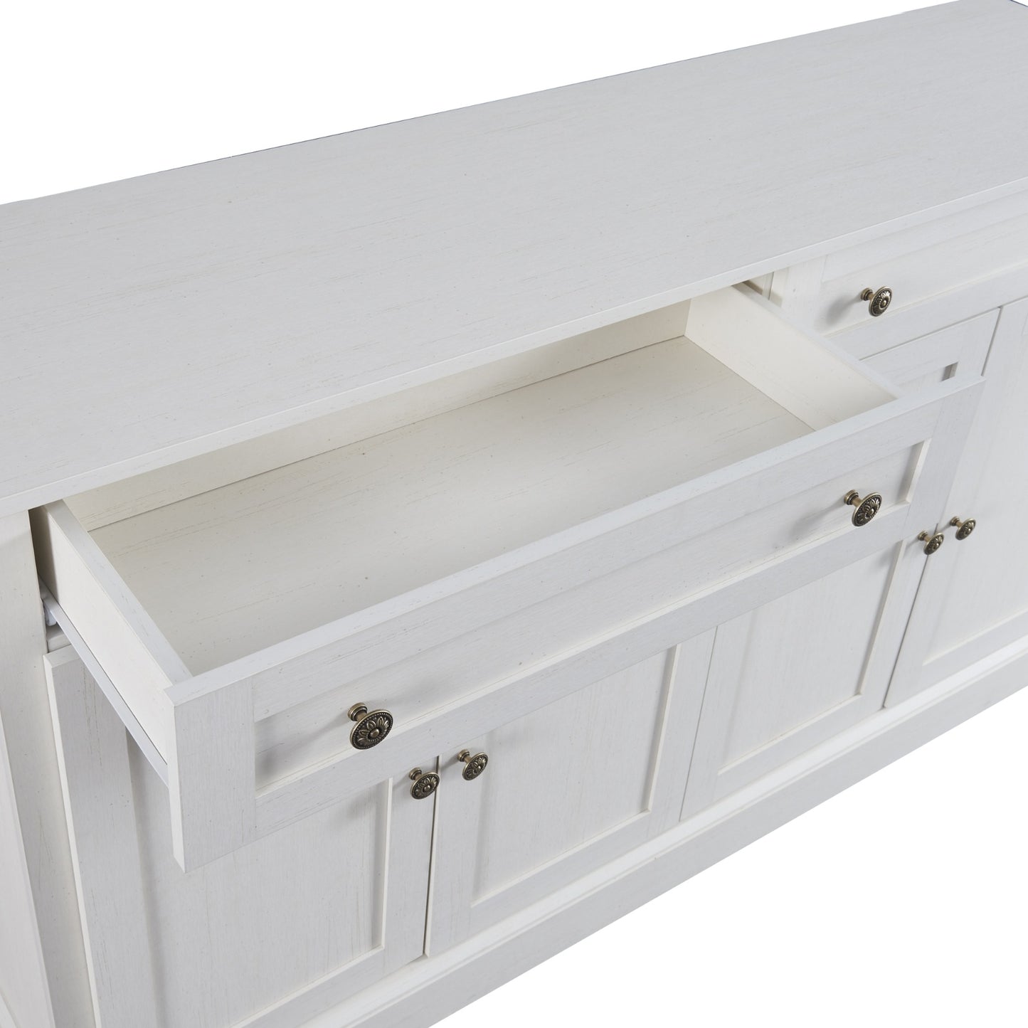TREXM Kitchen Sideboard Buffet With 2 Drawers & 4 Doors Adjustable Shelves - LaTezza Online Shop