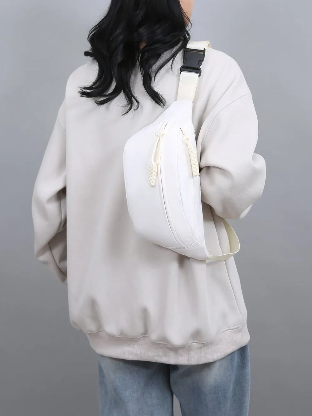 Oxford Cloth Adjustable Strap Sling Bag - LaTezza Online Shop