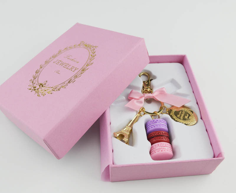 Macaron Pendant Key Ring Bag Buckle Key Ring Female - LaTezza Online Shop