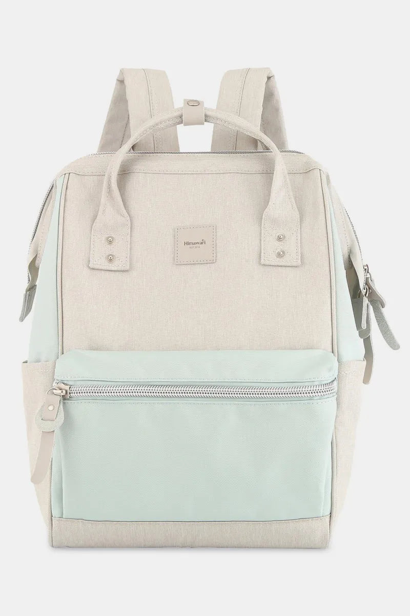 Water Resistant Canvas Backpack Bag with Side Pockets - LaTezza Online Shop
