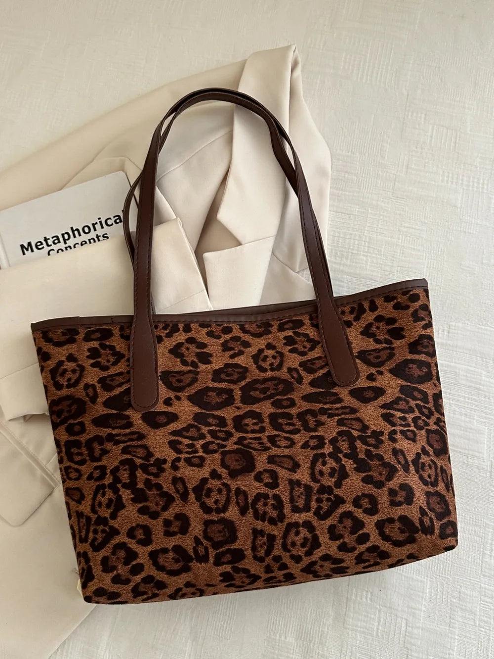 Leopard Polyester Tote Bag - LaTezza Online Shop