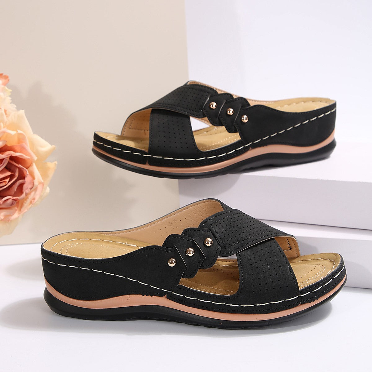 Open Toe Platform Sandals - LaTezza Online Shop
