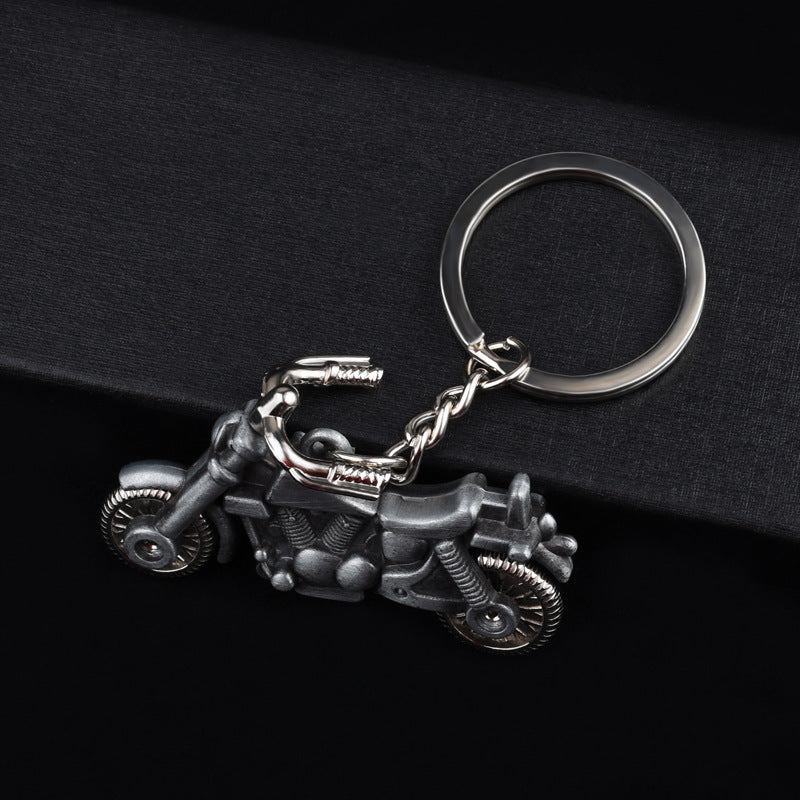 Simulation Retro 3D Motorcycle Keychain - LaTezza Online Shop