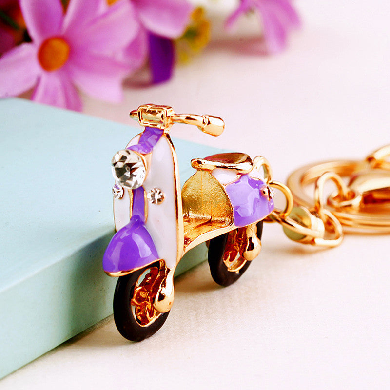 Creative Water Drill Electric Bicycle Car Key Ring - LaTezza Online Shop