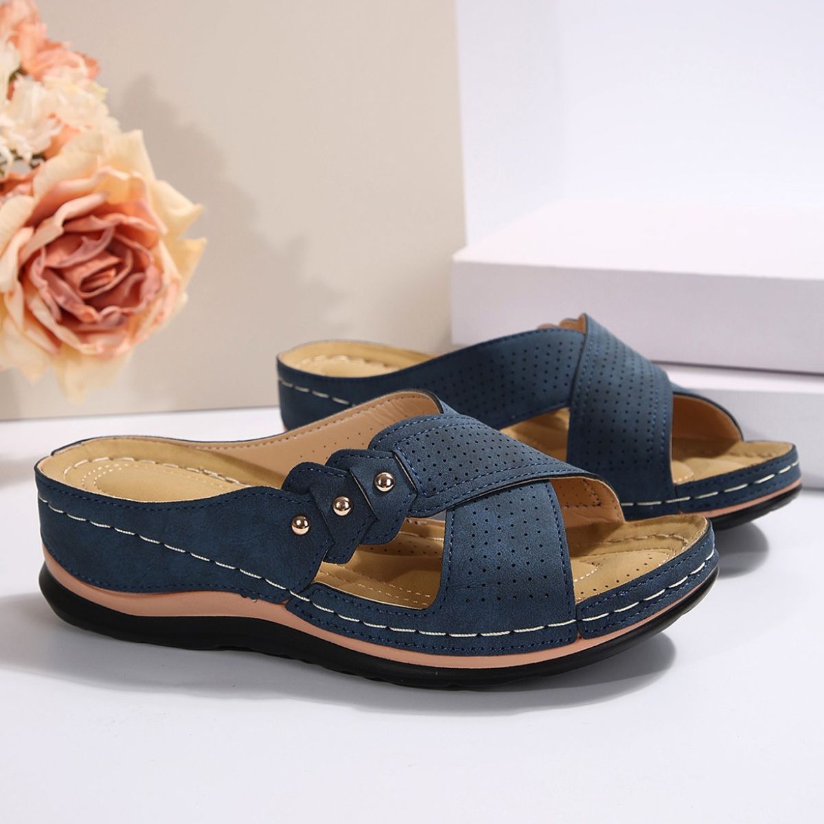 Open Toe Platform Sandals - LaTezza Online Shop