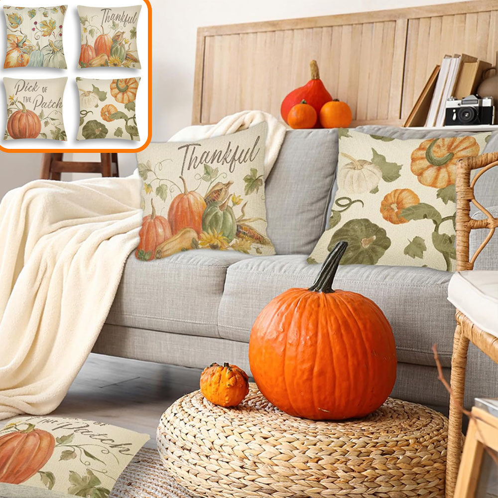 4PCS Thanksgiving Pillow Covers - LaTezza Online Shop