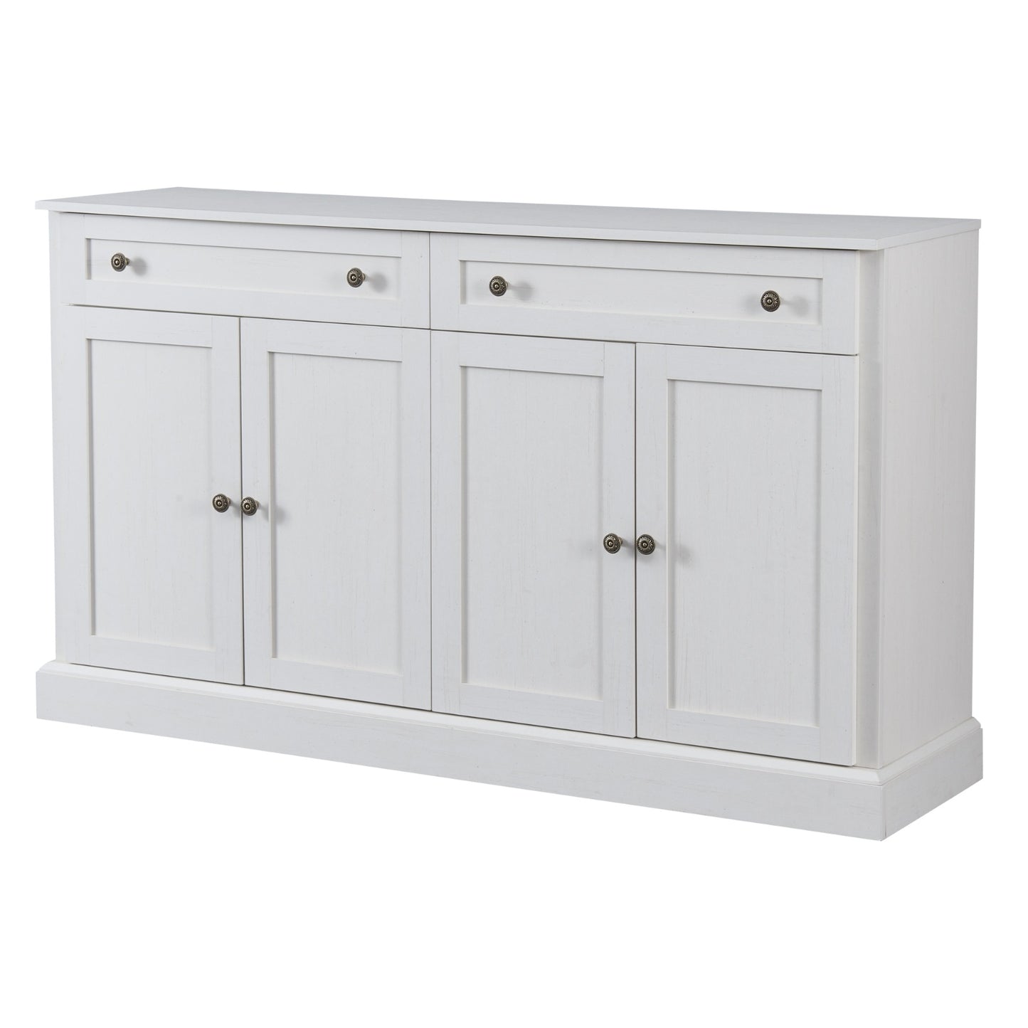TREXM Kitchen Sideboard Buffet With 2 Drawers & 4 Doors Adjustable Shelves - LaTezza Online Shop