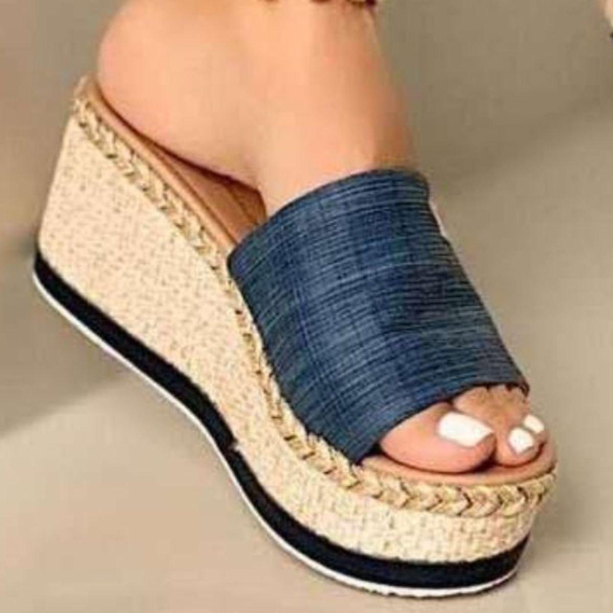 PU Leather Open Toe Sandals - LaTezza Online Shop