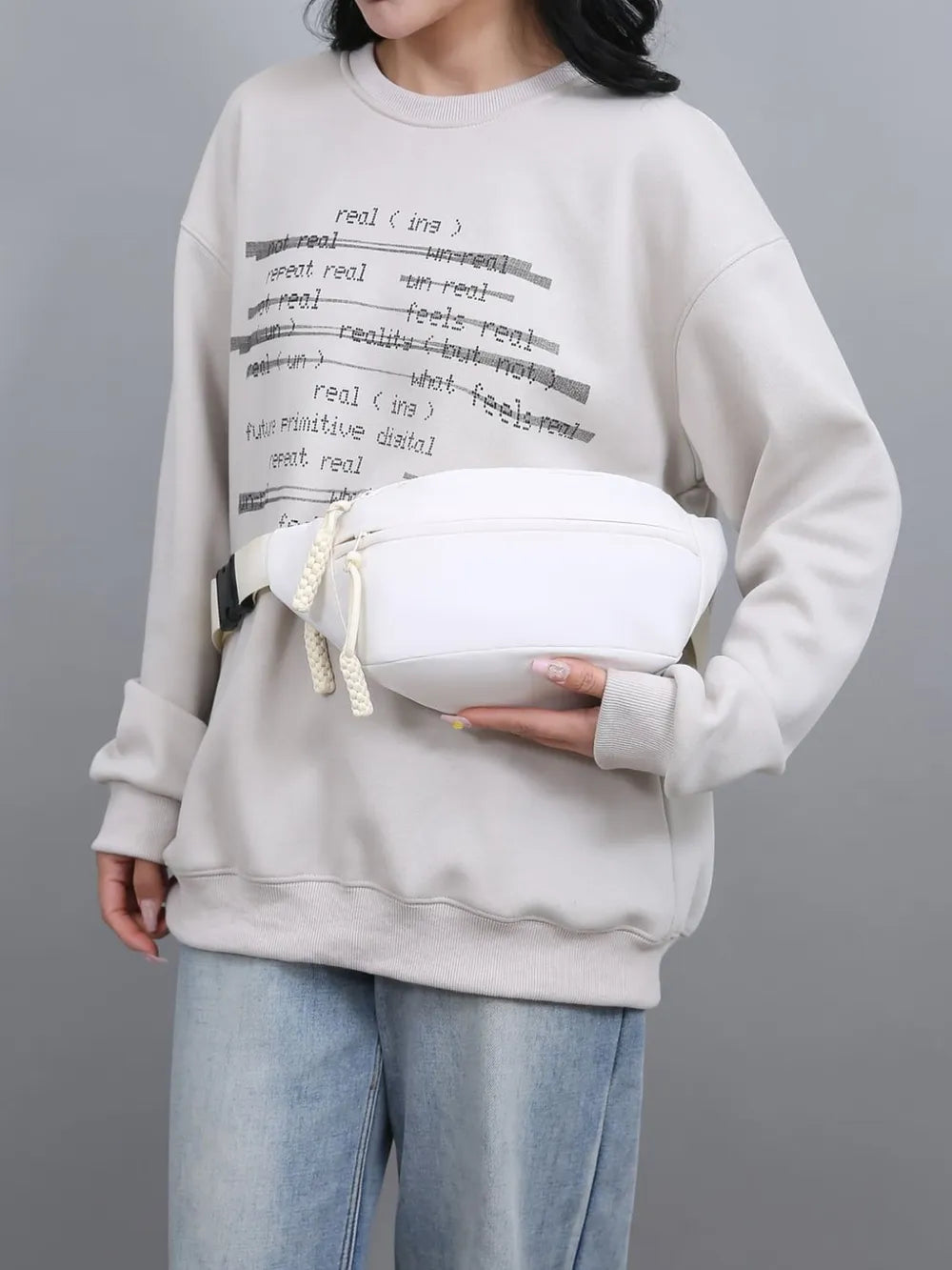 Oxford Cloth Adjustable Strap Sling Bag - LaTezza Online Shop