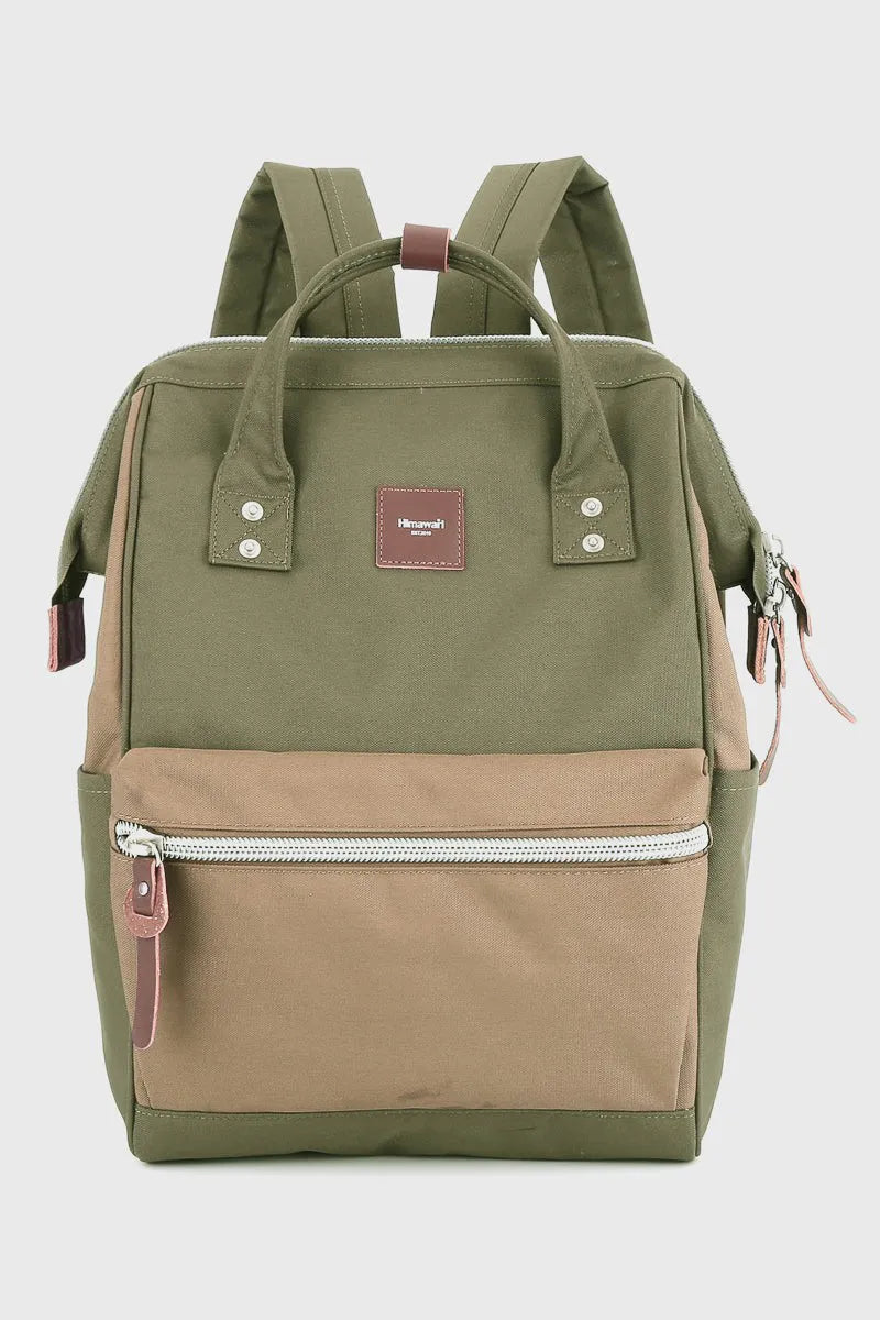 Water Resistant Canvas Backpack Bag with Side Pockets - LaTezza Online Shop