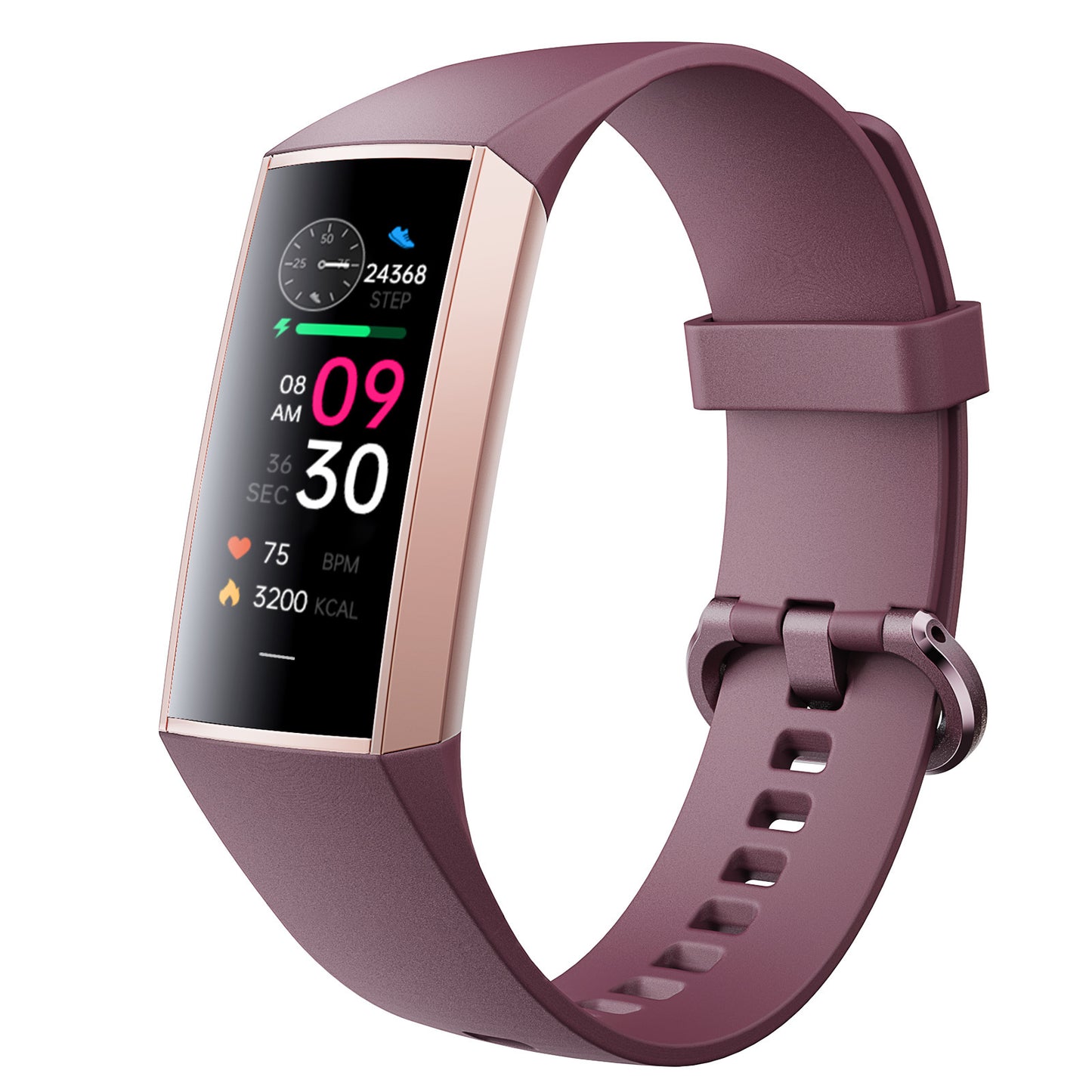 C80 Smart AMOLED Screen Power Heart Rate Blood Oxygen Monitoring Bracelet - LaTezza Online Shop