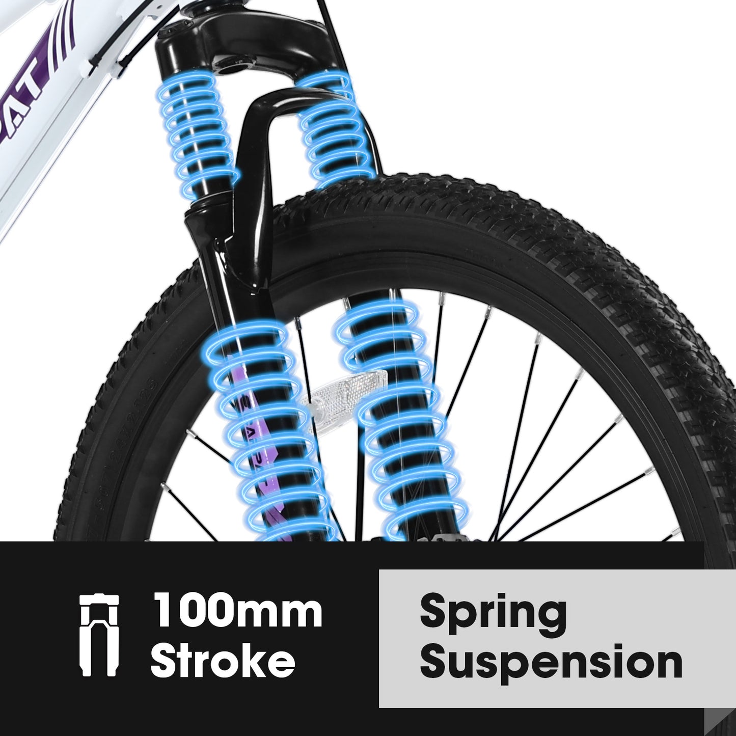 24 Inch Mountain Bike Shimano 21 Speeds With Dual Disc Brakes And 100mm Front Suspension - LaTezza Online Shop