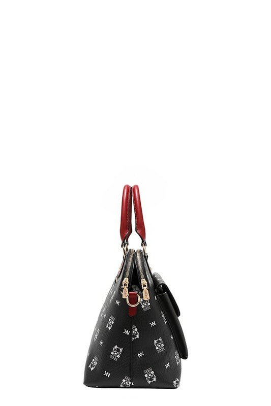 Nicole Lee USA Eco-Leather Cat Dome Bag - LaTezza Online Shop