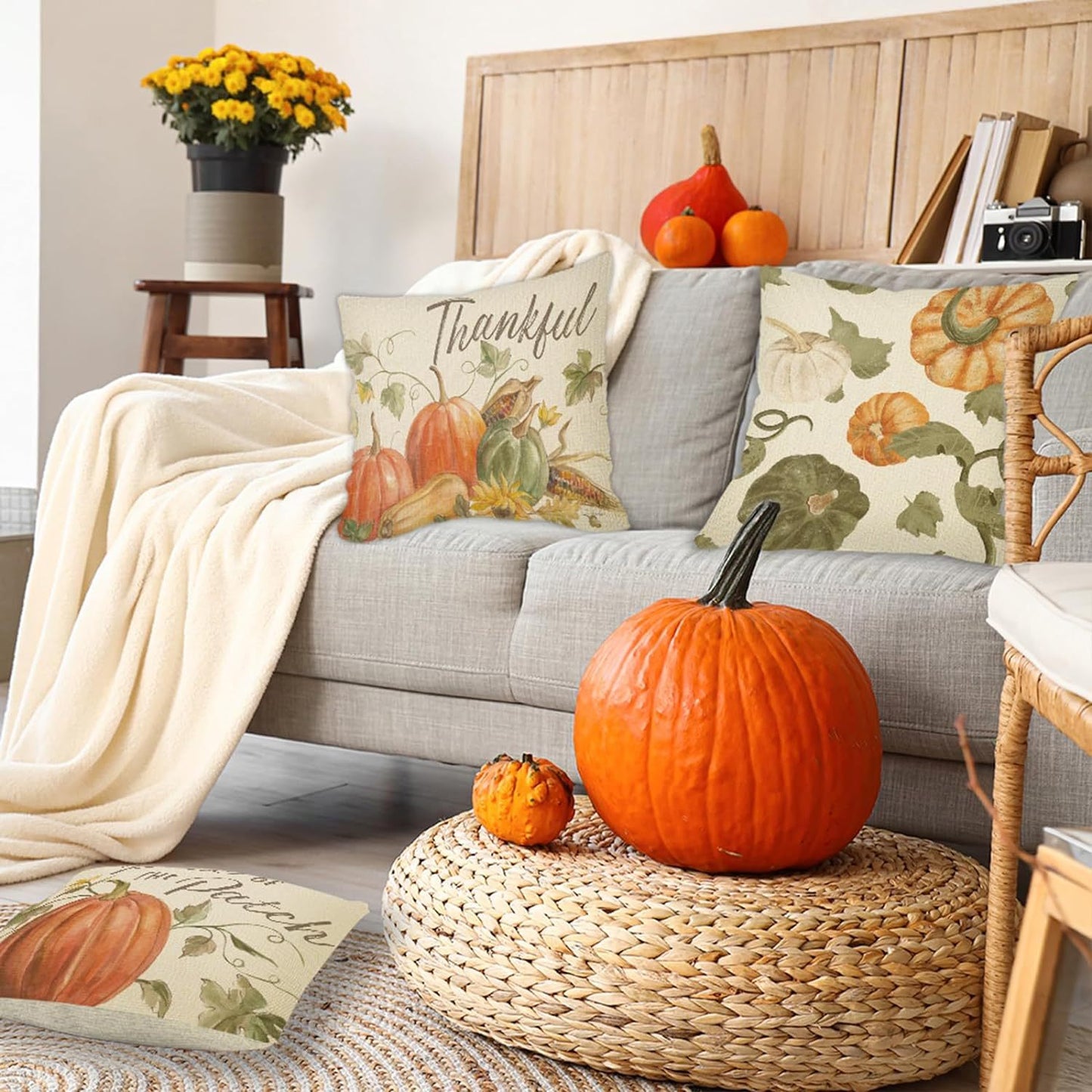 4PCS Thanksgiving Pillow Covers - LaTezza Online Shop