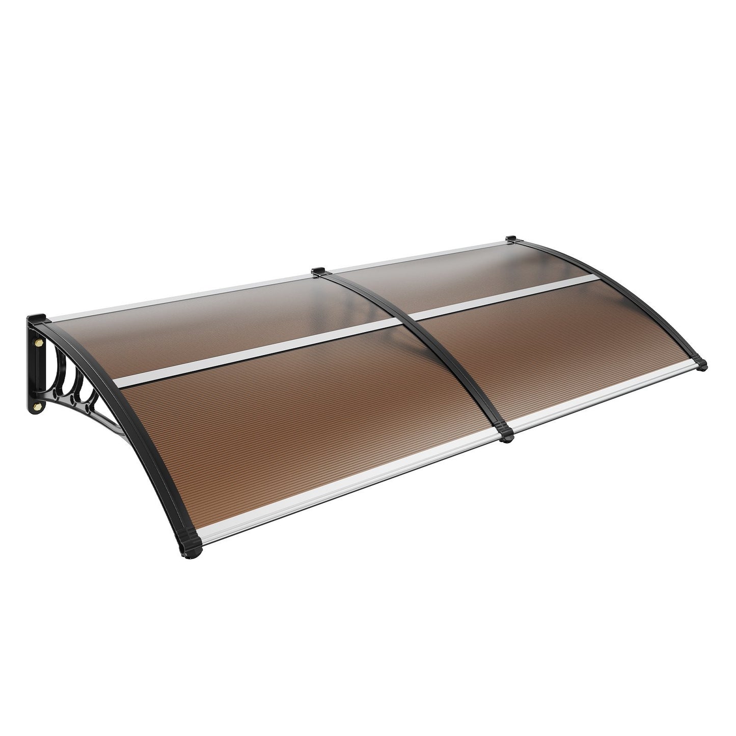 VEVOR Window Door Awning Canopy , UPF 50 Polycarbonate Entry Door Outdoor Window Awning Exterior, Front Door Overhang Awning For Sun Shutter, UV, Rain, Snow Protection, Hollow Sheet - LaTezza Online Shop