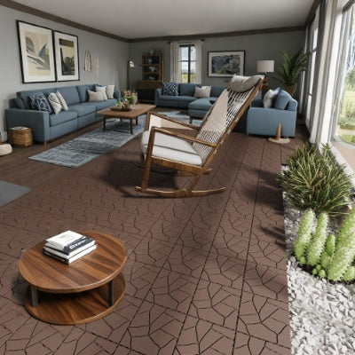 Plastic Interlocking Deck Tiles,44 Pack Patio Deck Tiles,12x12 Square Waterproof Outdoor All Weather - LaTezza Online Shop