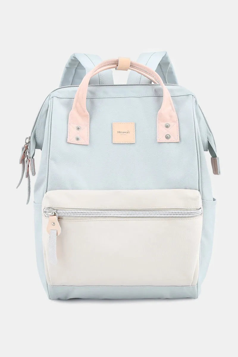Water Resistant Canvas Backpack Bag with Side Pockets - LaTezza Online Shop