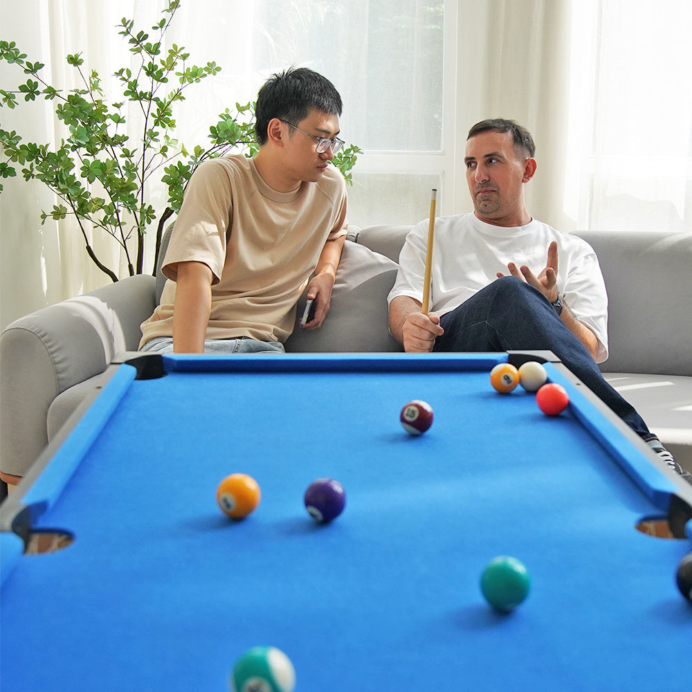 3 In 1 48in Folding Portable Combo Game Table Set With Ping Pong, Slide Hockey, Pool Billiards For Kids And Adults - LaTezza Online Shop